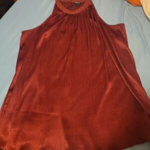 Torrid Rich Burgundy Sleeveless Blouse
